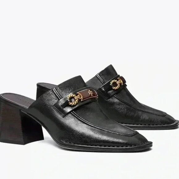 Tory Burch Perrine Mules Size 8.5 - Picture 1 of 5